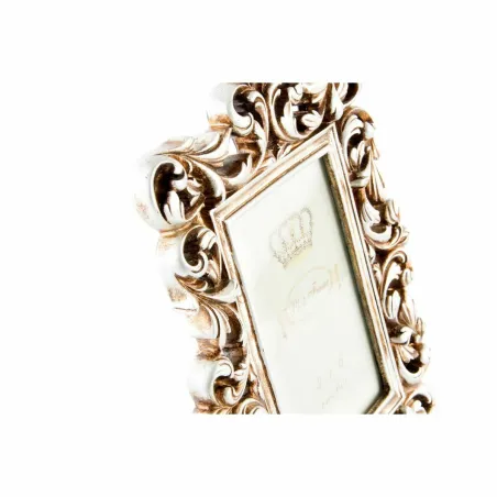 Foto rāmis DKD Home Decor 18 x 2 x 25 cm Bronza Sveķi Shabby Chic