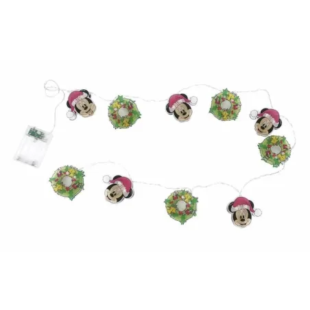 LED-valokranssi Minnie Mouse Pinkki 165 cm