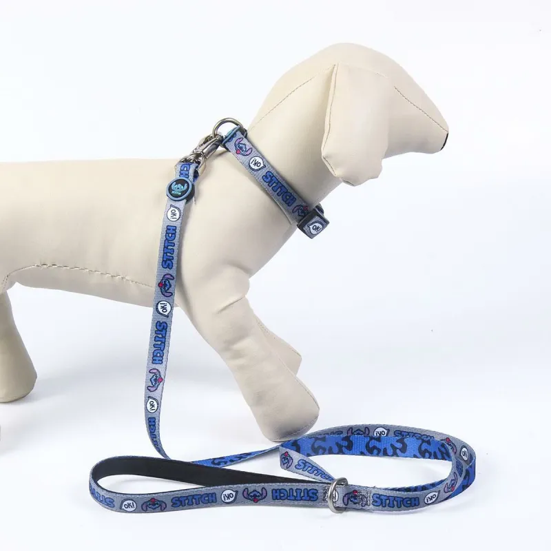 Koiran kaulapanta Stitch Tummansininen