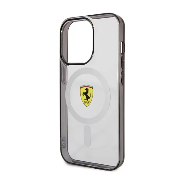 Ferrari Outline Magsafe - Case for iPhone 14 Pro Max (Transparent)