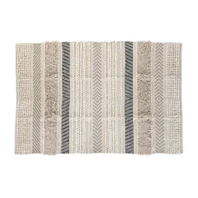 Matto DKD Home Decor 180 x 120 x 1 cm Musta Beige Puuvilla Boho