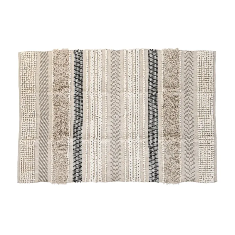 Kilimas DKD Home Decor 180 x 120 x 1 cm Juoda Rusvai gelsva Medvilnė Boho