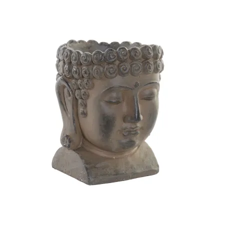 stādītājs DKD Home Decor 26 x 25 x 30 cm Stikla šķiedras Buda