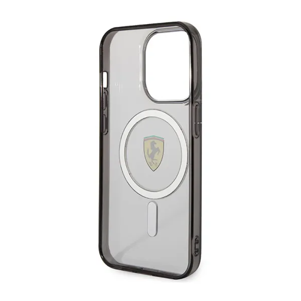 Ferrari Outline Magsafe - Case for iPhone 14 Pro Max (Transparent)