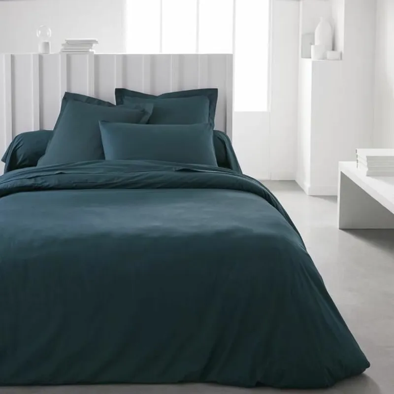 Подогнанный нижний лист TODAY Essential 160 x 200 cm Изумрудный зеленый Синий Бирюзовый зеленый 160 x 200