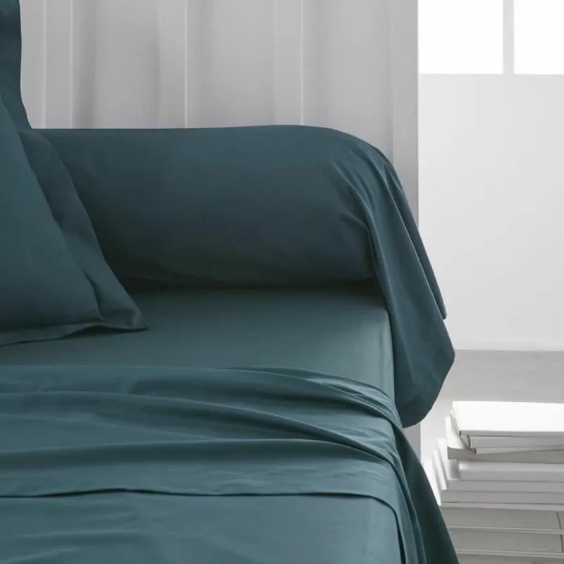 Pagalvės užvalkalas TODAY Essential smaragdo žalumo 45 x 185 cm Melsvai žalia