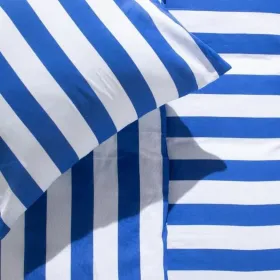 Pussilakana TODAY Summer Stripes Sininen 240 x 220 cm