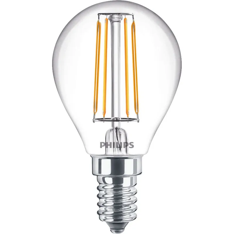 Apvali LED lemputė Philips Equivalent E14 40 W F (4000 K)