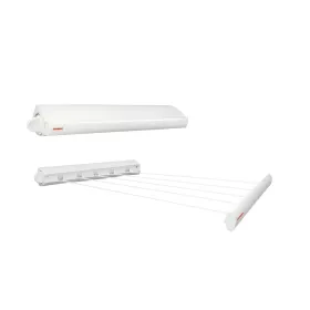 Sulenkiama skalbinių džiovyklė Leifheit Balta Plastmasinis