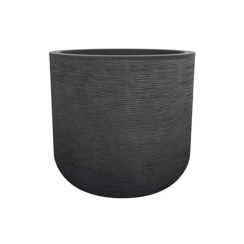 Taimepott EDA Hall Tumehall Plastmass Ringjas Ümmargune Kaasaegne Ø 50 cm