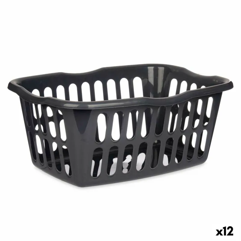 Корзина Kipit Антрацитный полипропилен 50 L (12 штук)