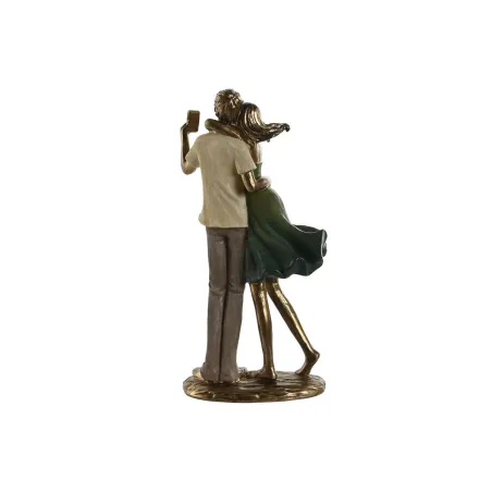 Dekoratyvinė figūrėlė Home ESPRIT Žalia Auksinis 12 x 8,5 x 25,5 cm