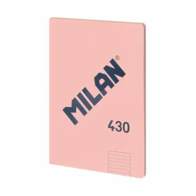 Notebook Milan 430 Pink A4 48 Sheets (3 Units)
