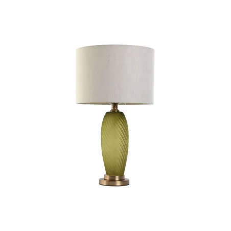 Pöytälamppu Home ESPRIT Vihreä Beige Kullattu Kristalli 50 W 220 V 36 x 36 x 61 cm