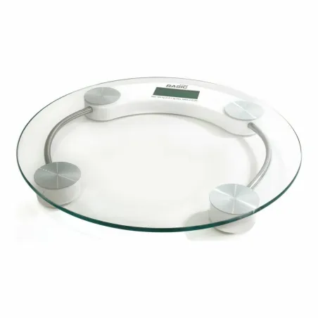 Digitaalinen henkilövaaka Basic Home Läpinäkyvä 33 x 3,5 cm (6 osaa)
