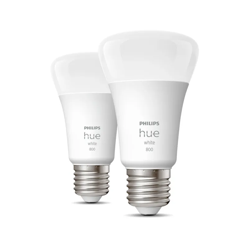 Älykäs Polttimo Philips 8719514319028 Valkoinen F 60 W 9 W E27 800 lm (2700 K) (2 osaa)