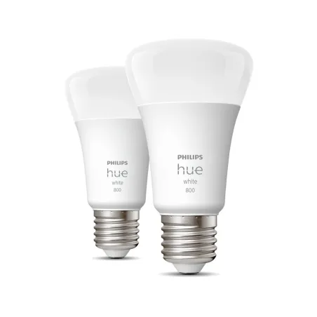 Älykäs Polttimo Philips 8719514319028 Valkoinen F 60 W 9 W E27 800 lm (2700 K) (2 osaa)