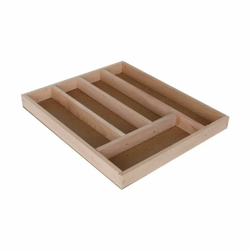 Ruokailuvälinejärjestelijä Quttin Quttin Puu 33 x 28 x 3,5 cm (12 osaa)