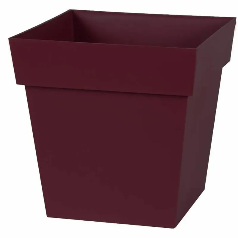 Kukkaruukku Ecolux Toscana Punainen Burgundi 32 x 32 x 32 cm
