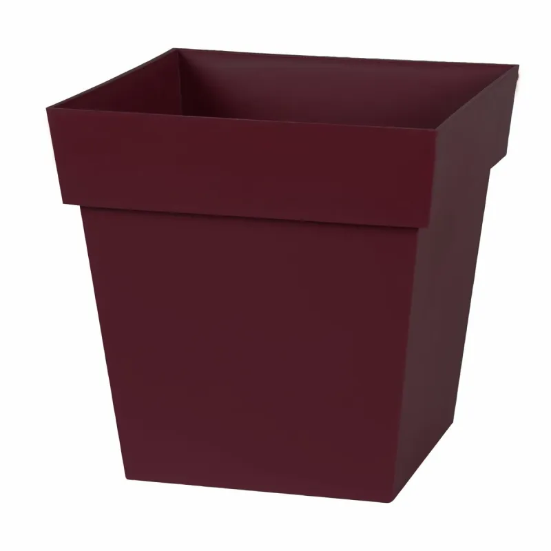 Kukkaruukku Ecolux Toscana Punainen Burgundi 32 x 32 x 32 cm