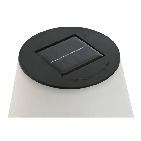 Pöytälamppu Home ESPRIT Valkoinen Musta PVC Ruostumaton teräs Alumiini 18 x 18 x 26,5 cm
