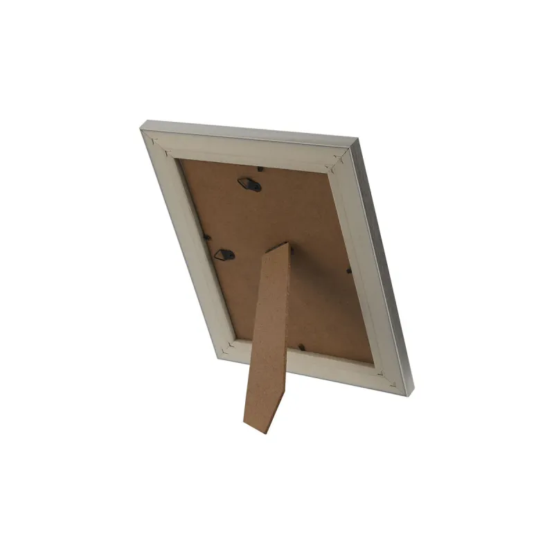 Foto rāmis Home ESPRIT Sudrabains Stikls polistirols Romantiski 20,5 x 1,5 x 25,5 cm
