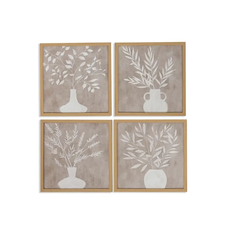 Canvas Home ESPRIT Canvas Koks MDF 30 x 2 x 30 cm