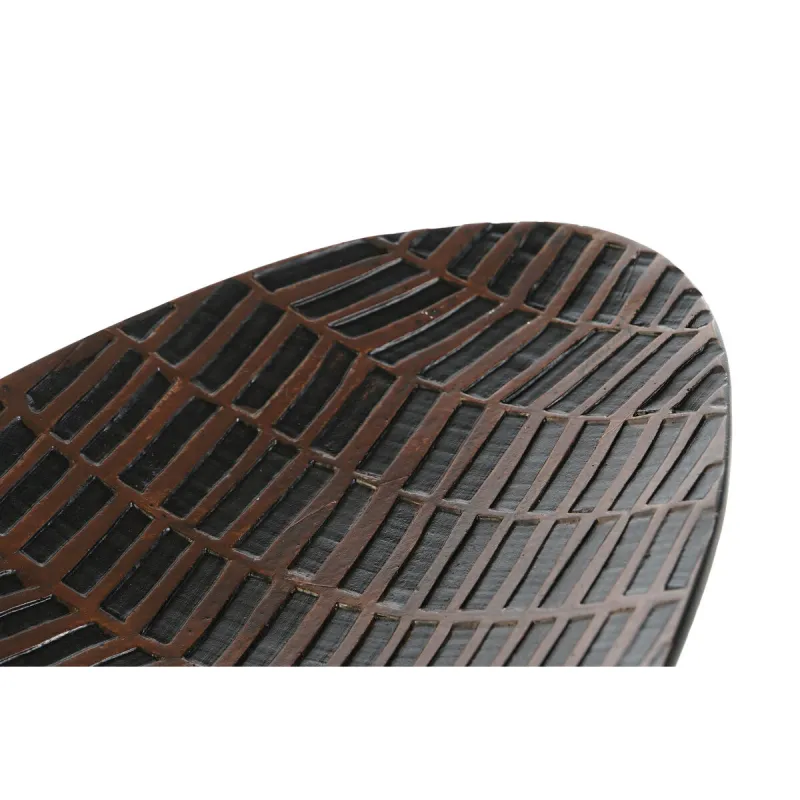 Puošmena Home ESPRIT Ruda Juoda Derva 48 x 16 x 5 cm