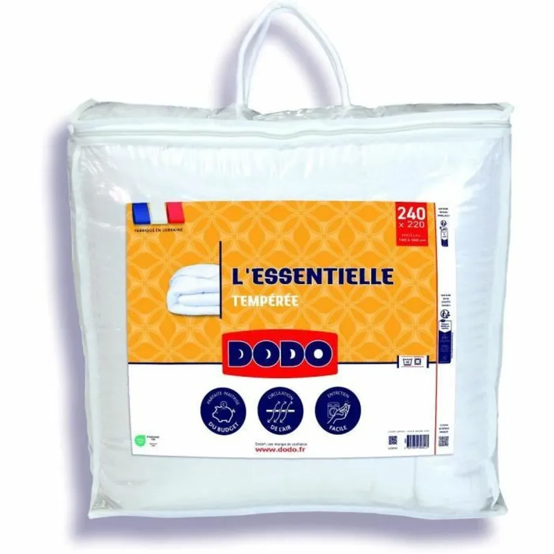 Peitto DODO L'Essentielle Tempérée Valkoinen 240 x 220 cm
