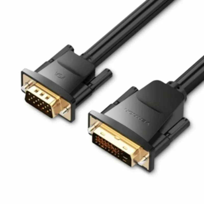 Адаптер VGA—DVI Vention EABBF Чёрный 1 m