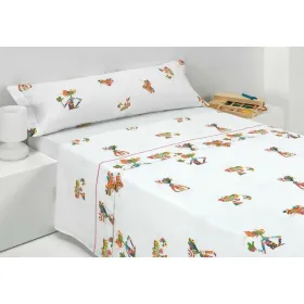 Voodiriiete Komplekt Pink Panther UNICO Valge Mitmevärviline Voodi 90 cm