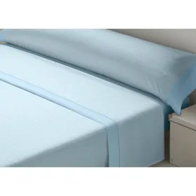 Voodiriiete Komplekt D'Or CEBRA Sinine Voodi 90 cm Franela