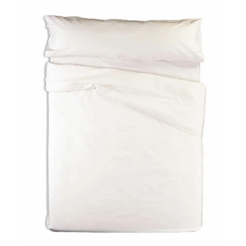 Tekikoti komplekt Hosteline VEGAS Valge Voodi 135 cm 2 Tükid, osad