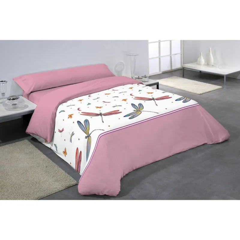 Tekikoti komplekt Hosteline INSECTOS Roosa Voodi 105 cm 2 Tükid, osad