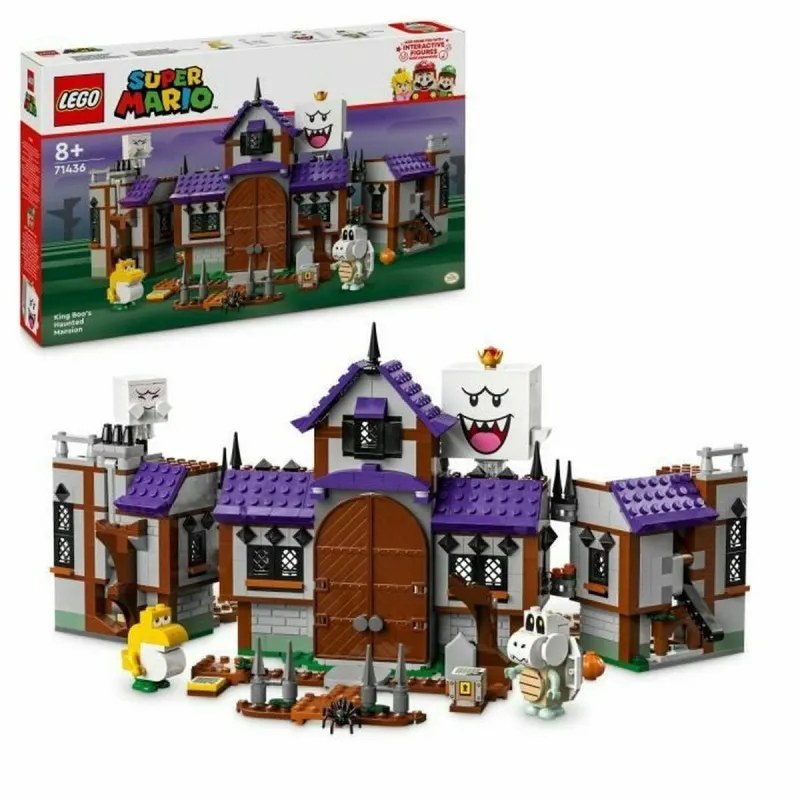 Celtniecības Komplekts Lego King Boo's Haunted Mansion Daudzkrāsains