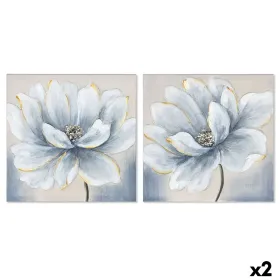 Drobė Home ESPRIT Drobė Medžio MDF 40 x 2,5 x 40 cm