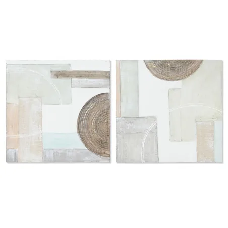 Полотно Home ESPRIT Полотно Деревянный MDF 50 x 2,5 x 50 cm