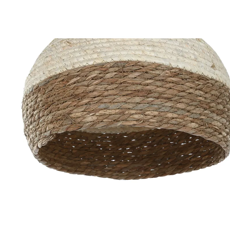 Kattolamppu Home ESPRIT Ruskea Luonnollinen 50 W 38 x 38 x 28 cm