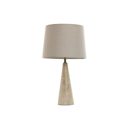 Laualamp Home ESPRIT Beež Lina Marmor 35 x 35 x 64 cm