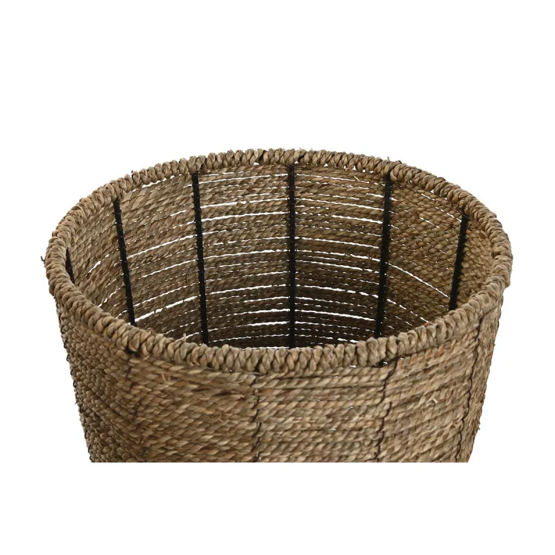 Sodinamųjų komplektas Home ESPRIT Ruda Pluošta Tropinis 31 x 31 x 24 cm