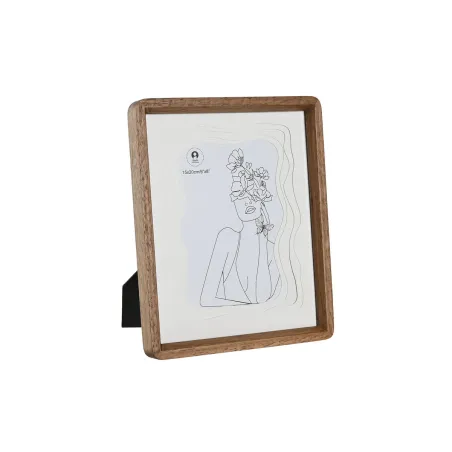 Foto rāmis Home ESPRIT Balts Brūns Stikls Akācija Skandināvu 22 x 2,8 x 27 cm