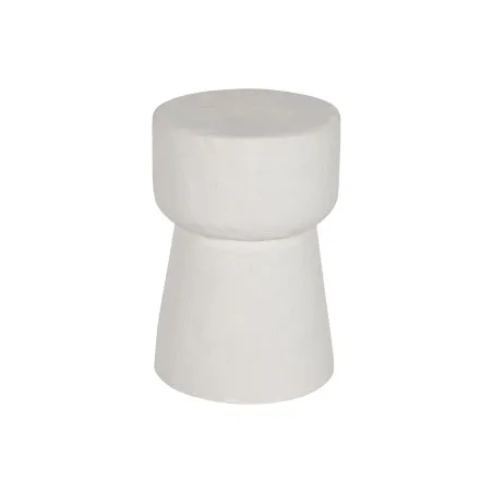 Mazs galdiņš Home ESPRIT Balts Sveķi 31 x 31 x 45,5 cm