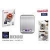 Digital Kitchen Scale Basic Home Silver 10 kg (12 Units)