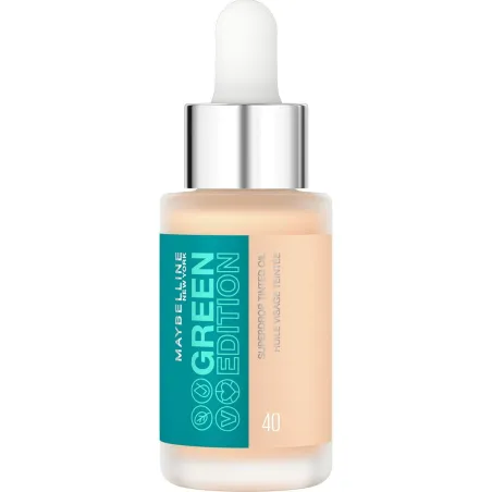 Жидкая основа для макияжа Maybelline Green Edition Nº 40 20 ml Масло
