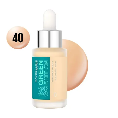 Жидкая основа для макияжа Maybelline Green Edition Nº 40 20 ml Масло