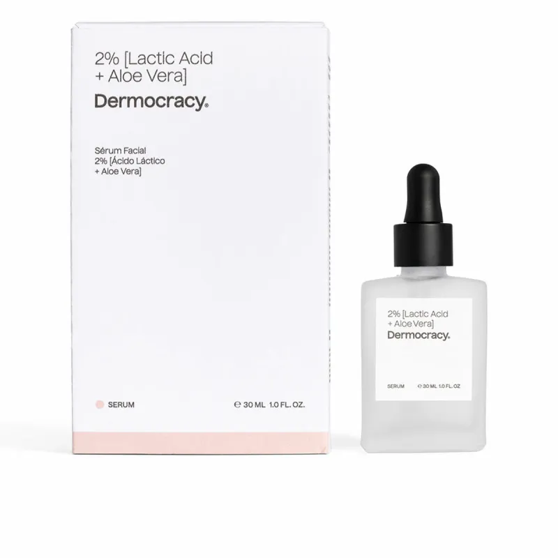 Veido serumas Dermocracy ácido Láctico Aloe 30 ml Alijošius
