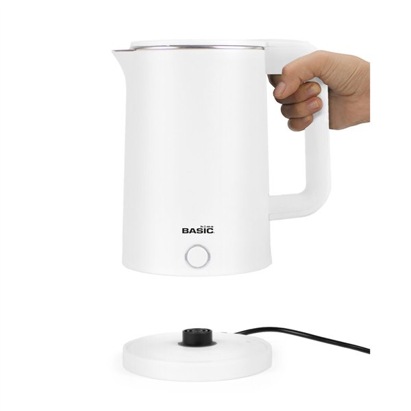 Kettle Basic Home White 1500 W 2 L (6 Units)