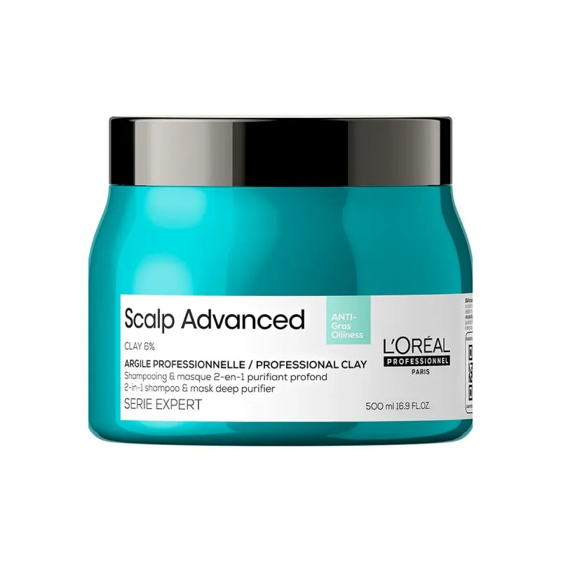 Attīrošā maska L'Oreal Professionnel Paris Scalp Advanced 500 ml