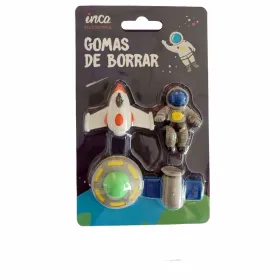 Trintukų rinkinys Inca   Astronautas Erdvėlaivis 4 Dalys