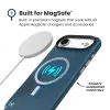 Speck Presidio2 Grip MagSafe - iPhone Air Case (Deep Sea / Silver Metallic / Spell Blue)